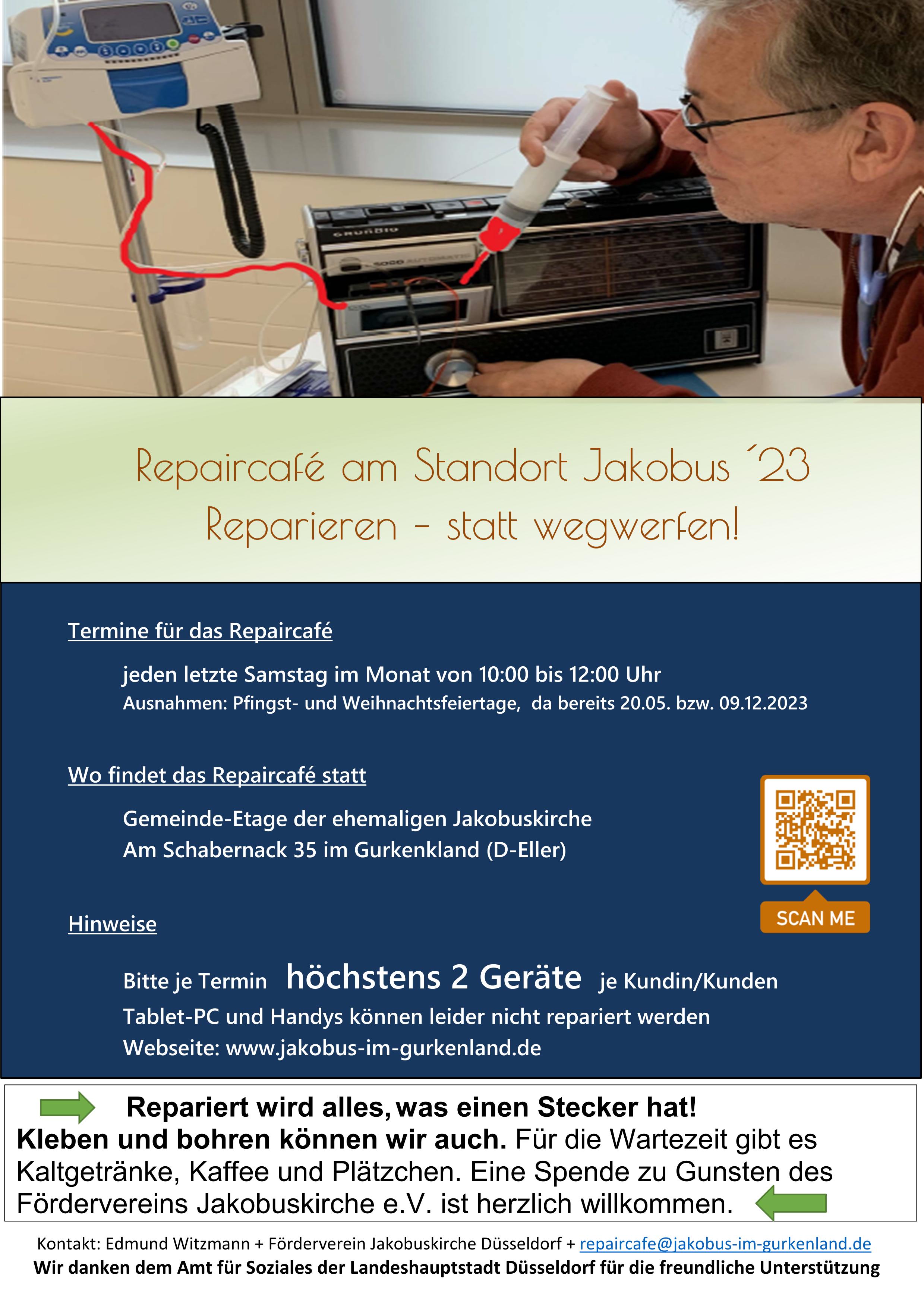 Plakat Repair-Cafe